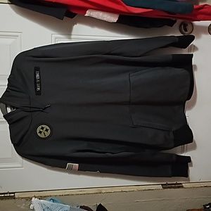 NFL GRAY PITTSBURGH STEELERS SALUTE TO SERVICE HOODIE NWOT